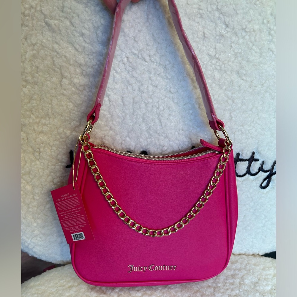 JUICY COUTURE Juicy Pink Chain Purse